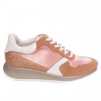 Mariamare Γυναικεια sneakers 67546 ροζ Γυναικεια